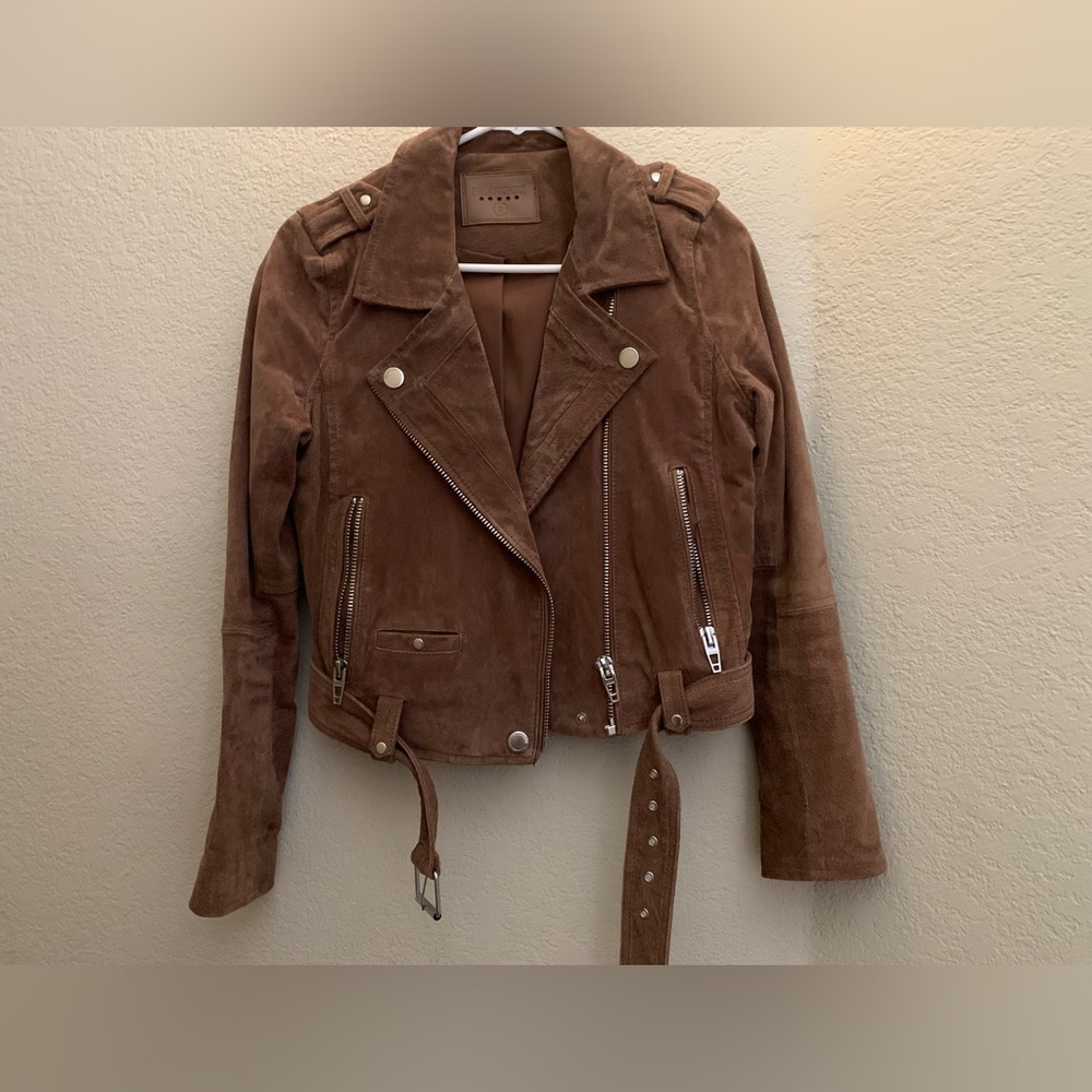 Blank NYC Suede Jacket NWOT (size small)